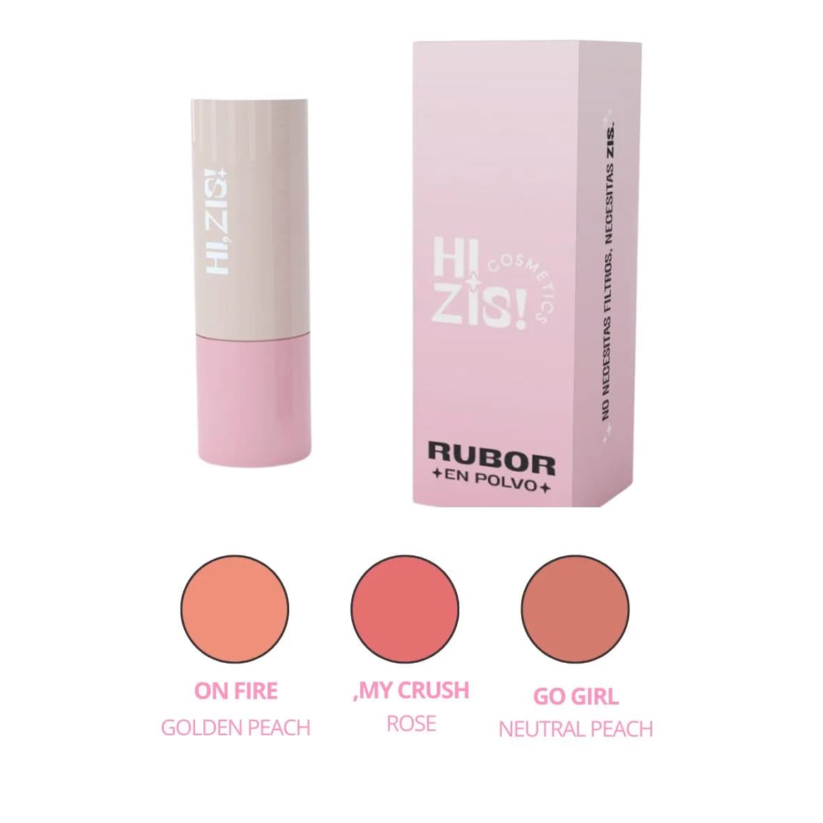 Rubor en Polvo Golden Peach Hi Zis