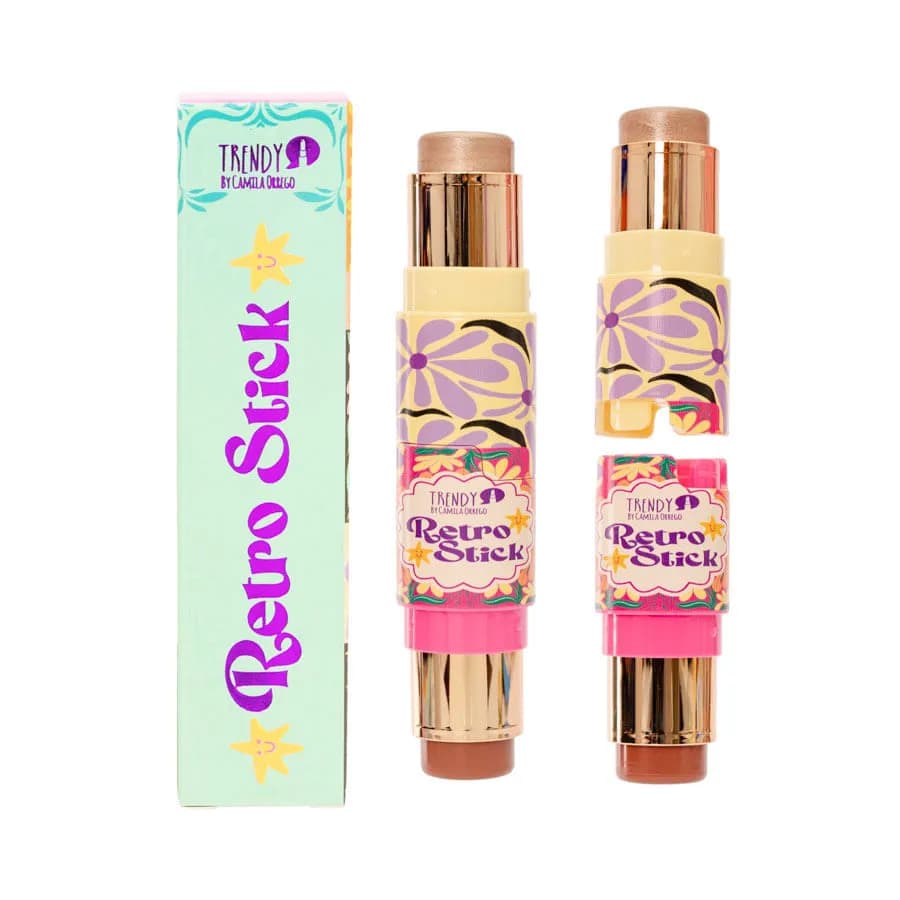 Rubor Iluminador Barra Retro Trendy