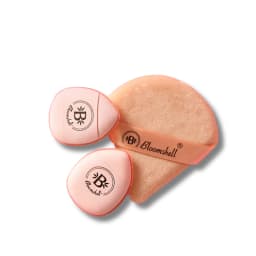 Kit Pomo Triangular, Borla, Puff X 3 Bloomshell